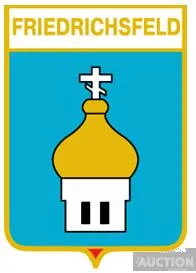 фото, значок геральдика  Фридрихсфельд  / Запорізька область /.