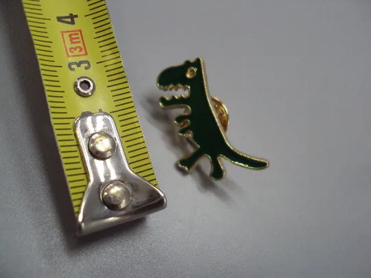 Значок пін динозавр Рекс тиранозавр знак брошка №18449 З аукціону