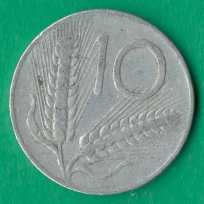 фото, 10 лір 1951 року Італія [ИГ]