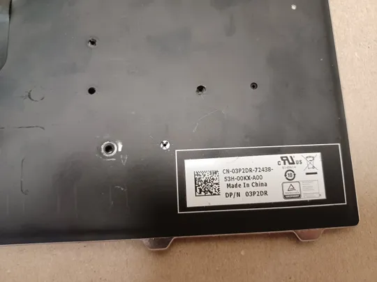 номер1063-24 Клавіатура з підсвічуванням 03P2DR  для Dell Latitude E7250 E5250  оригінал Де купити
