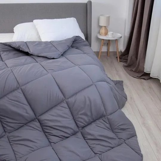 Купити Одеяло полуторное ТЕП Alaska 1-00150-28260 150х205 см серое