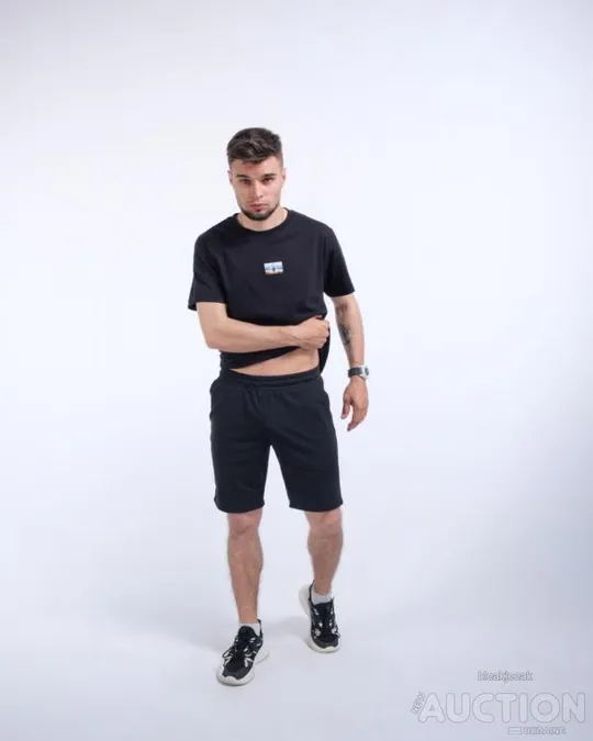 Чоловічі шорти "Base" колір чорний З аукціону