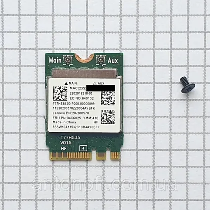 фото, Wi Fi модуль Lenovo G50-30 / 20-200570 Realtek RTL8723BE для ноутбука оригінал