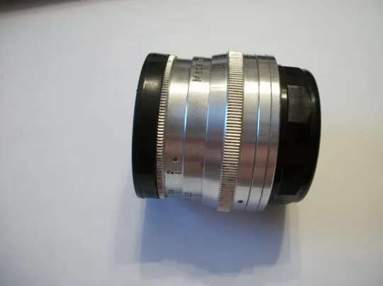 Купити Объектив Юпитер-8, Jupiter-8, белый, М-39, Мade in USSR, No-6688659, обе крышки. Чистые линзы