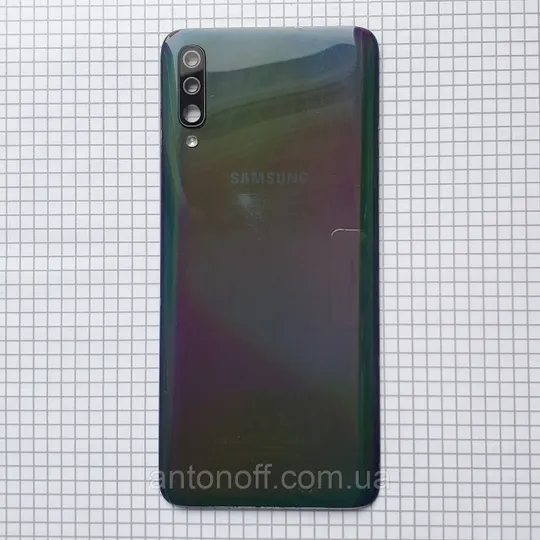 Задня кришка Samsung A705F Galaxy A70 для телефону Б/В оригінал з розборки Ціна