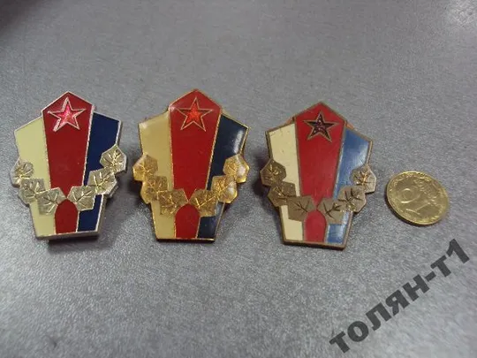 знак фрачник чсср содружество лот 3 шт №10477 Ціна