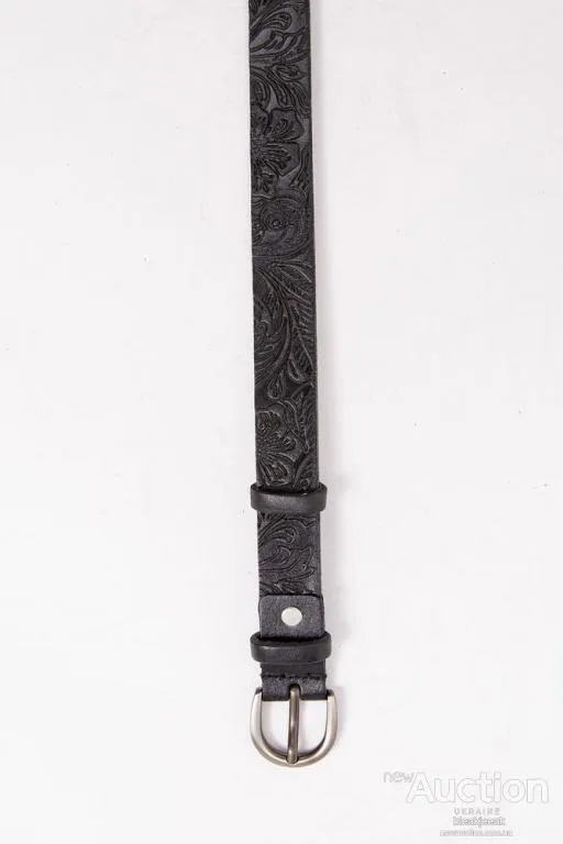 Купити Женский ремень, с классической пряжкой, черного цвета, 196R25YOW29
