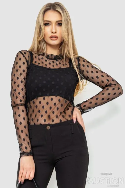 Боди, цвет черный, 115R0561-7 Ціна