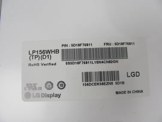 МР1-1 матриця LP156WHB (TP) (D1) 15.6" 1366*768 eDP 30 pin оригінал Де купити