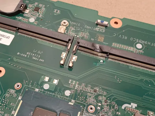 номер1078-6 материнська плата  DA0FH9MB6C0 SR244 i3-5005U для  Fujitsu Lifebook A555 Mainboard Материнка Основна плата Системна плата Плата системи Laptop motherboard мамка ноутбучна плата оригінал Продаж