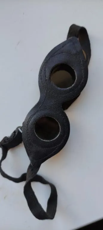 1970-е годы Защитные очки СССР, зелёное стекло-от брызг,пыли, ультрафиолета nf824 Інтернет-аукціон