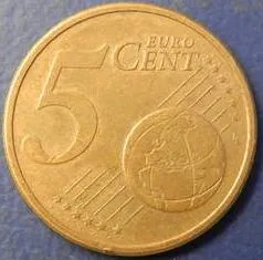 Купити 5 євроцентів 2002 G Німеччина