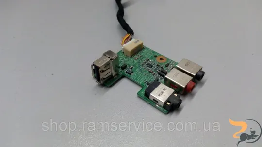 Додаткова плата USB роз'єм, Audio роз'єм, для ноутбука Sony VAIO PCG-8112P, 1p-1072500-8010, б/в Ціна