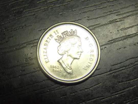 Купити 10 центів 2002 P Канада 50 років правління Єлизавети