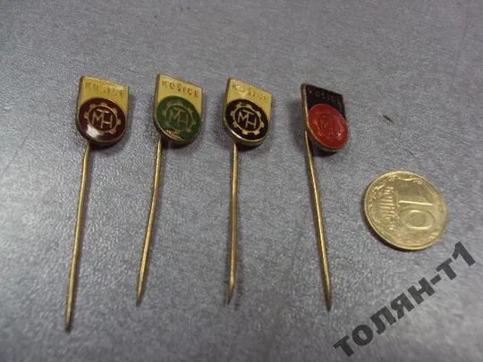 знак фрачник kosice mtn MTH чсср лот 4 шт №11456 Ціна