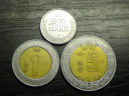 фото, Монети Мексики (новий песо)