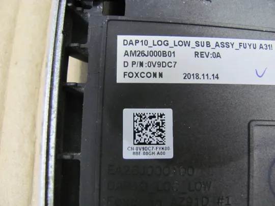 843-1 Кришка дно піддон корпуса AM26J000B01 0V9DC7 для Dell Precision 7530 7540 M7540   оригінал Недорого