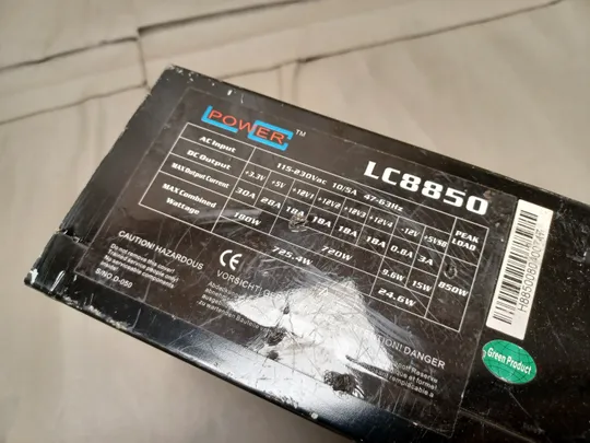 1033 блок живлення для ПК  LC POWER LC8850 Інтернет-аукціон