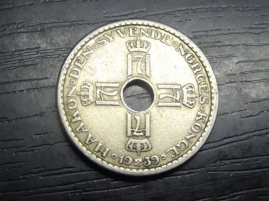 Купити 1 крона 1939 Норвегія