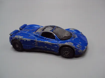 фото, Машинка модель Pagani Zonda C12 синий Китай Motormax №18760