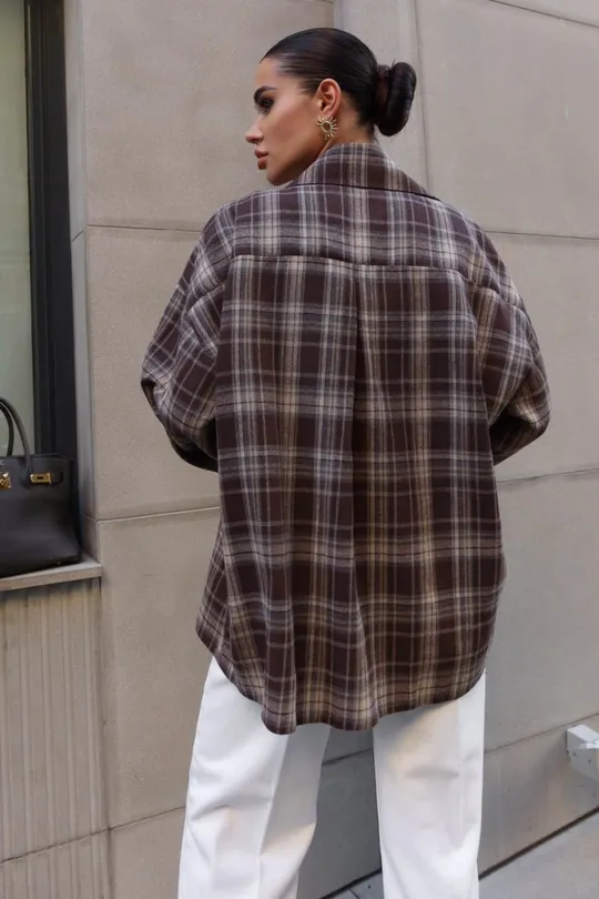 Сорочка жіноча сьют шоколад в Україні