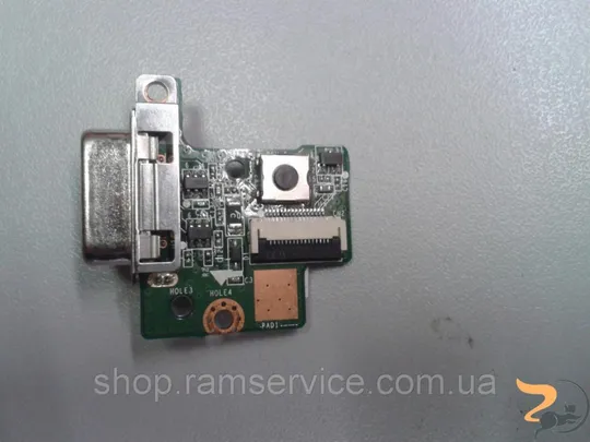 Кнопка включення та VGA роз’єм для ноутбука Lenovo ThinkPad X140e, X131e, *DA0LI3IB8C0, б/в Ціна