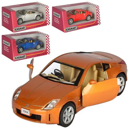 Машинка инертная Kinsmart Nissan 350Z KT5061W 12 см Ціна