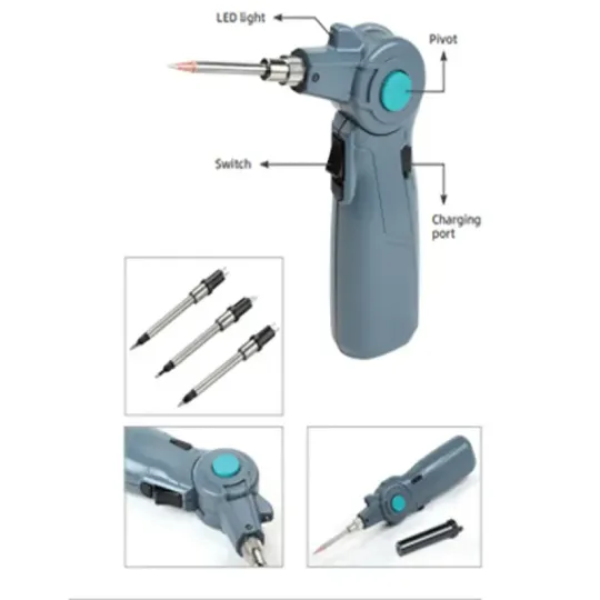 Купити Паяльник  акумуляторний 15W (ZD20L)