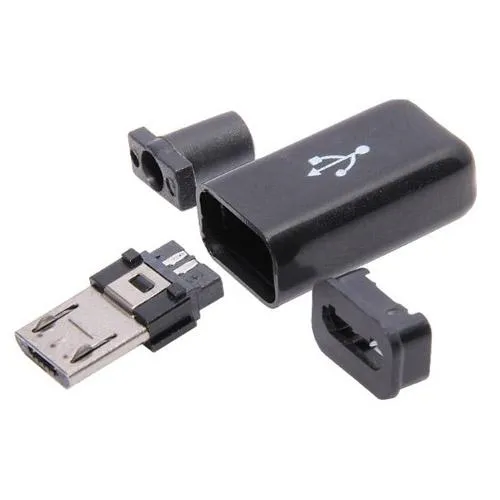 Разъем MicroUSB 5-ти контактный папа Micro-USB Ціна