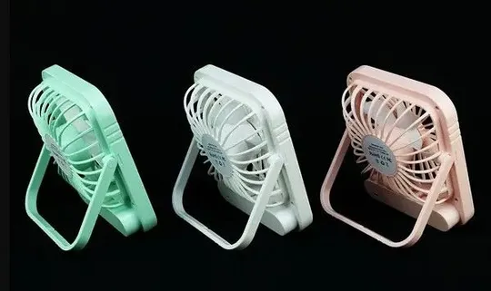 Мінівентилятор портативний Ultra-Thin Table Fan НАСТУСНИЙ ВЕНТИЛЯТОР Інтернет-аукціон