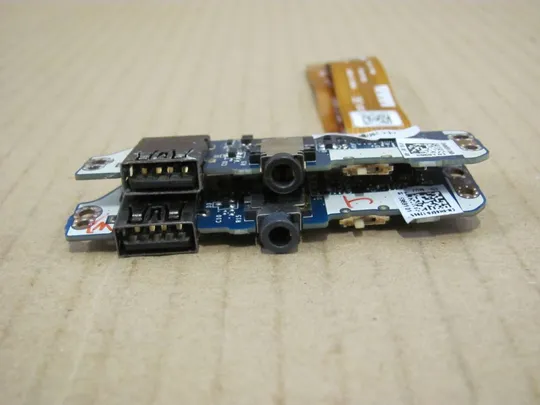 номер0169-17 плата USB AUDIO 0RF1X0 LS-9591P для Dell Latitude E7440 оригінал З аукціону
