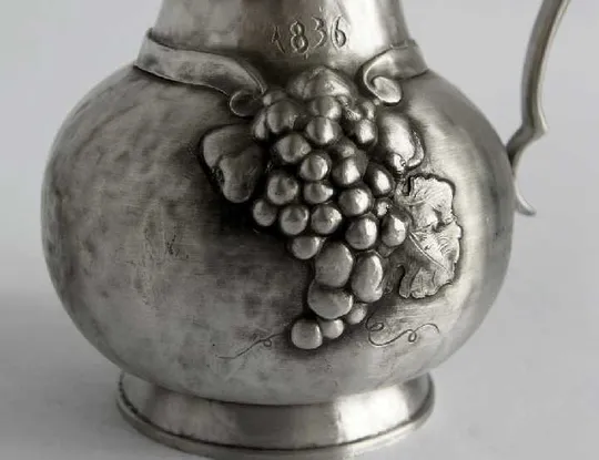 Олов&#039;яний глечик кувшин і 2 келихи 1836 рік Artina-SKS Austria Продаж