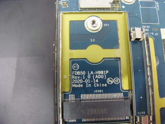 754-30 материнська плата РОБОЧА SRGKX  i5-10310U FDB50 LA-H981P для DELL Latitude E9510 9510 2 in 1 оригінал Інтернет-аукціон