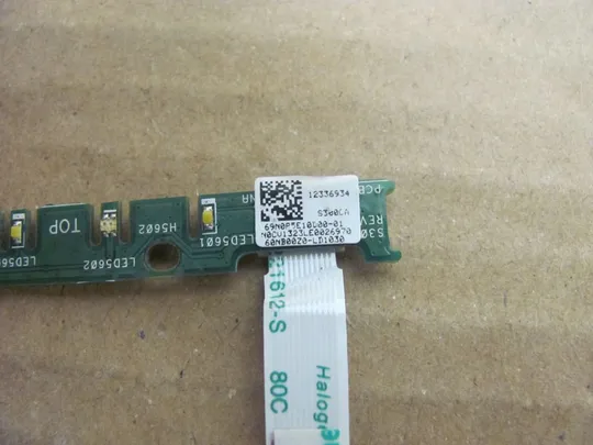 номер0319-20 плата кнопки LED Плата LED індикаторів плата кнопки LED для ноутбука  Додаткова плата LED лампочки Плата LED Плата LED індикації 69N0P5E10D00-01 для ASUS VivoBook S300CA оригінал Продаж