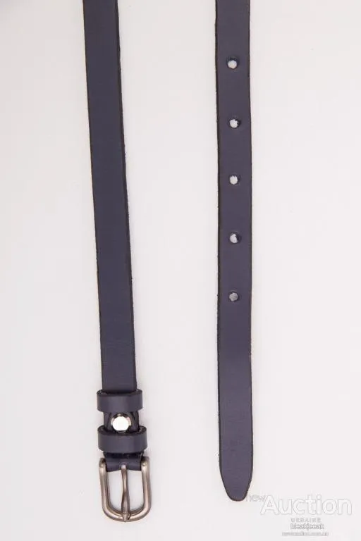 Женский ремень из искусственной кожи, синего цвета, 196R15Y0W11-1 З аукціону