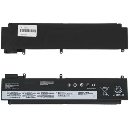 фото, Батарея для ноутбука LENOVO 00HW022 (ThinkPad T460s, T470s) 11.4V 2000mAh Black