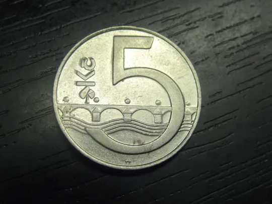 5 крон 1995 Чехія Ціна