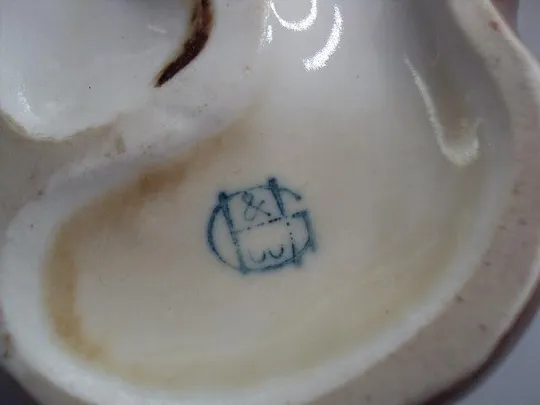 Фигура фарфор статуэтка Германия GH &amp; co Grafenthal собака овчарка собачка овчарка 13,5х21 см №14217 З аукціону