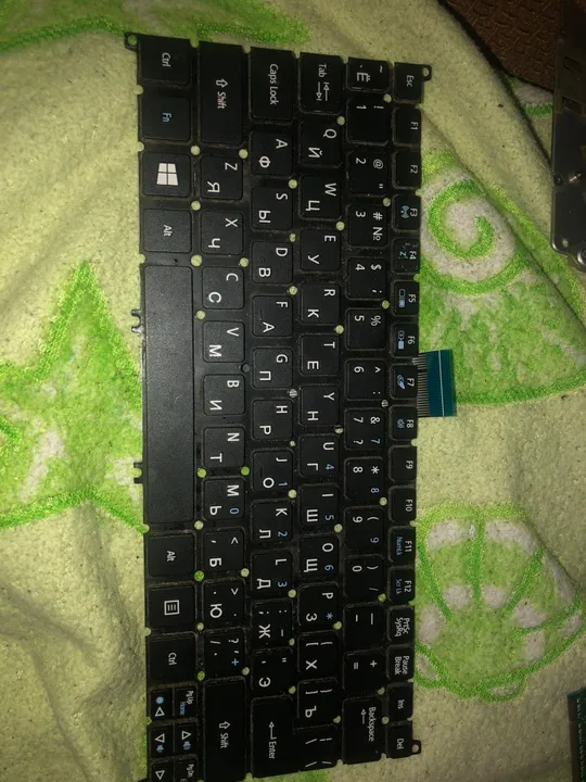 Клавіатура для ноутбука Acer Aspire S3 S3-391 S3-951 S5-391 б/у оригінал Ціна