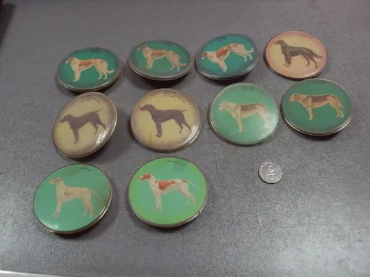 знак детский собака круглый лот 12 шт №4711 Ціна