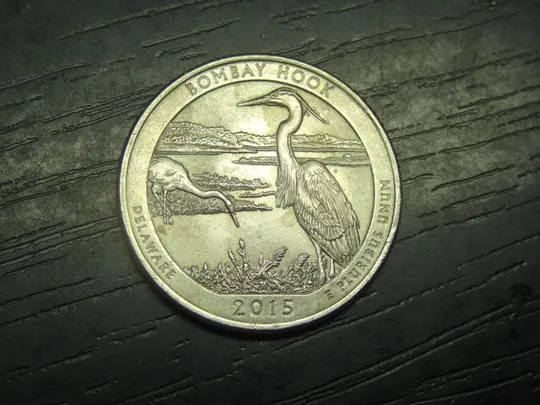 1/4 долара 2015 P США Бомбей Хук Ціна