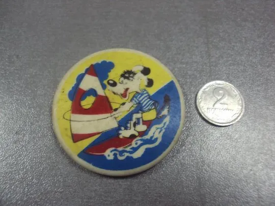 знак детский мышка на доске с парусом №11992 Ціна