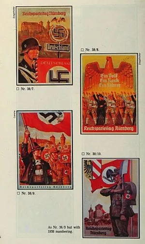 Открытки гитлеровской Германии 1937-1939 гг / Postcards of Hitler&#039;s Germany - *.pdf Продаж