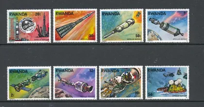 фото, Руанда Космос Союз-Аполлон 1976