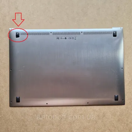фото, Сервісна кришка Asus ZenBook UX31E / 13N0-LYA0101 13GN8N1AM060-1 оригінал з розборки Сірий