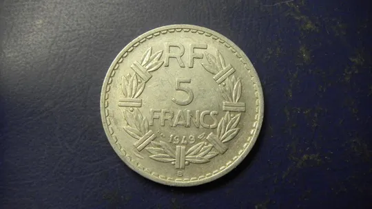 Купити 5 франків 1949 B Франції