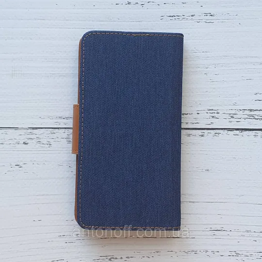 Книжка універсальна Mercury Goospery Slider / слайдер 4.5&quot;-4.8&quot; (13.9×7.2см) для телефона Blue З аукціону
