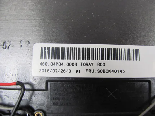 599-2 кришка матриці 460.04P04.0003 SCB0K40145  для Lenovo ThinkPad X1 Yoga  Gen 1 оригінал Інтернет-аукціон