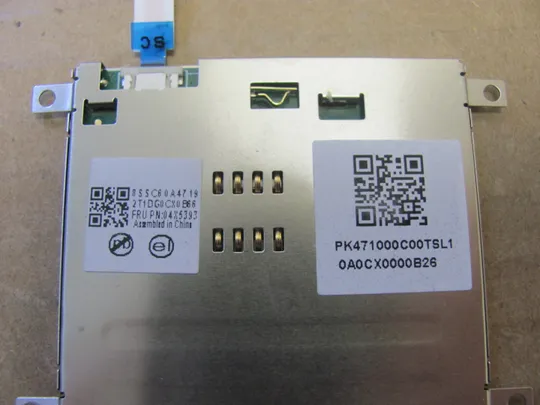 Купити номер0979-42 плата Smart Card Reader 04X5393 nbx0001sg00 для Lenovo Thinkpad T15g P15 Gen 1 Gen 2  оригінал