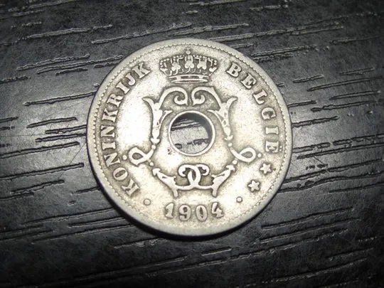 10 сантимів Бельгія 1904 Belgie Ціна